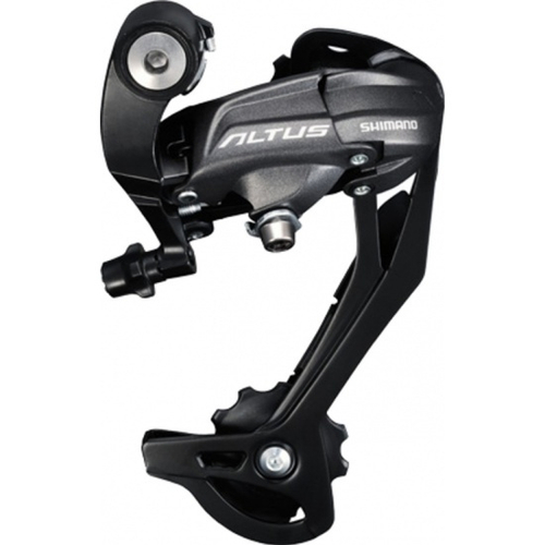 Переключатель задний Shimano Altus, М370, SGS, 9ск. черный