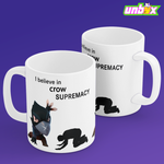 Кружка I believe in ворон supremacy crow Brawl Stars