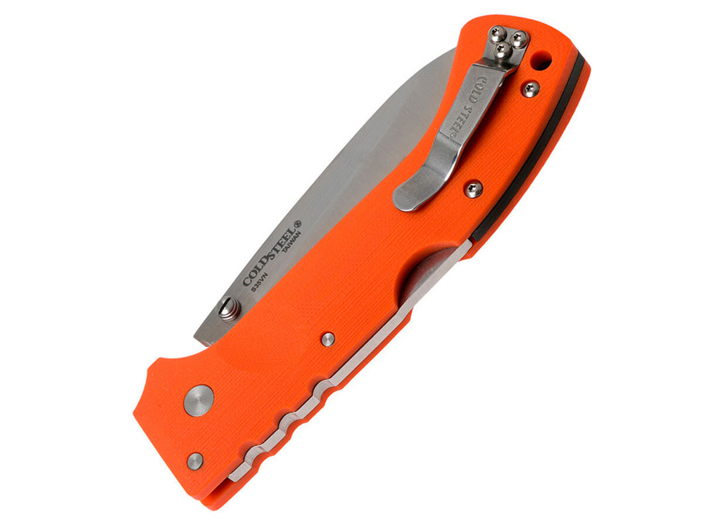 Нож складной Cold Steel Ultimate Hunter Orange, сталь S35VN, рукоять G-10