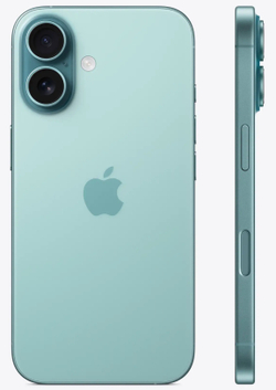 Смартфон Apple iPhone 16 128 ГБ («Морская бирюза» | Teal)