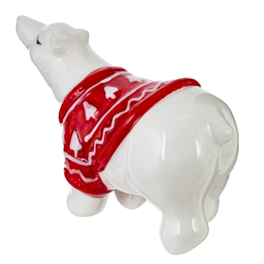 GAEM Фигурка декоративная "Белый медведь", L10 W4 H7 см