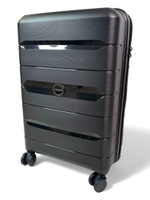 Средний чемодан Mironpan 23102, Черный, M+