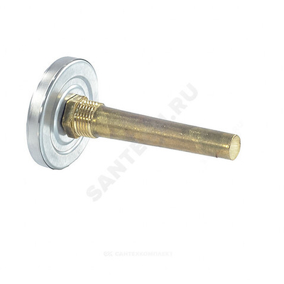 Термометр биметаллический осевой Дк63 200С L=50мм G1/2" ТБП-Т ЗАВОД ТЕПЛОТЕХНИЧЕСКИХ ПРИБОРОВ