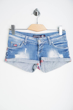 Шорты короткие, визуально 40 размер