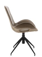 Обеденное кресло Everprof Freedom Экокожа Серый