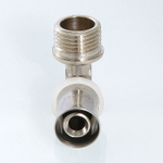 Угольник пресс Valtec с переходом на нар. р. 20х3/4" (VTm.253.N.002005)