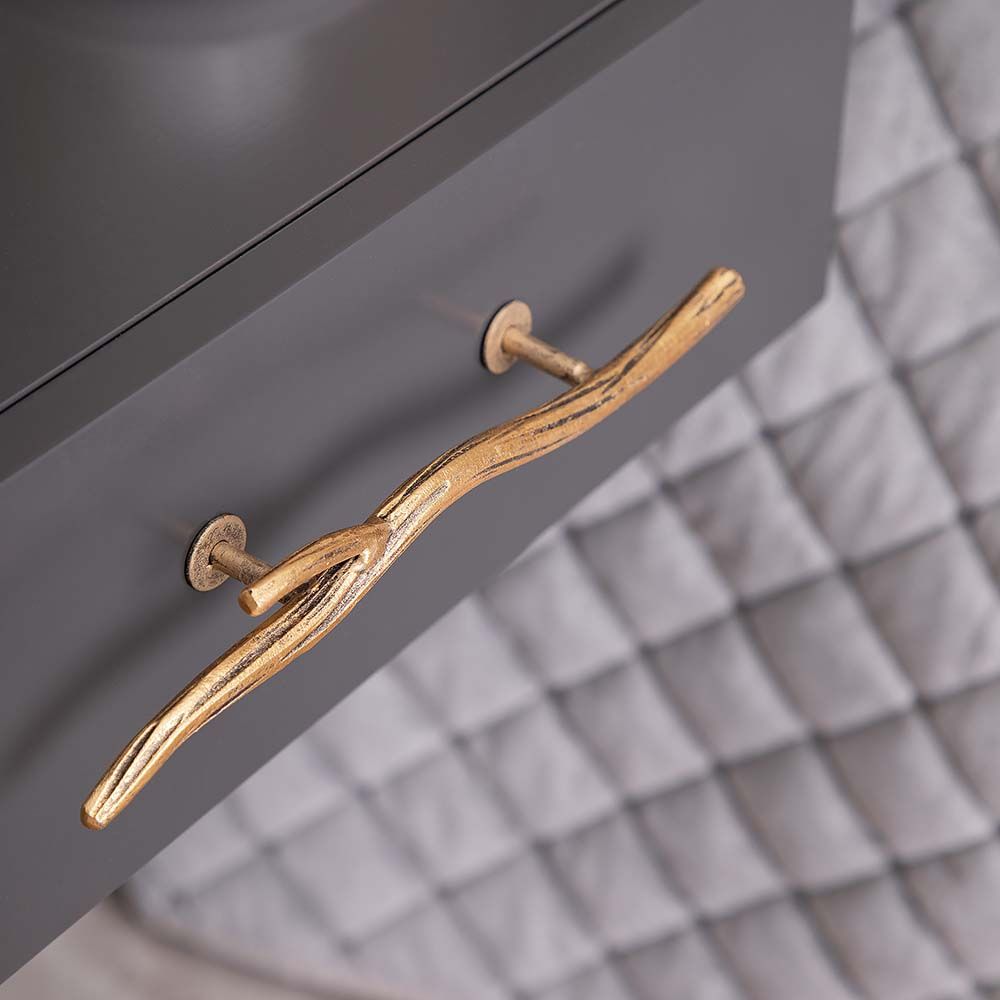 Тумба прикроватная Ин Блум подвесная Серый