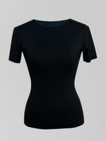 Футболка One Peach 16 однотонная приталенная по фигуре