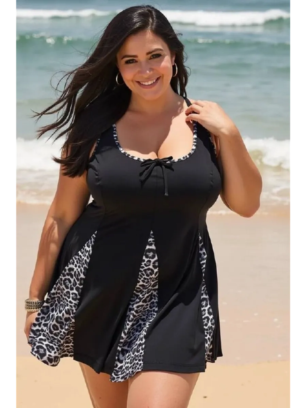 купальник слитный танкини больших размеров