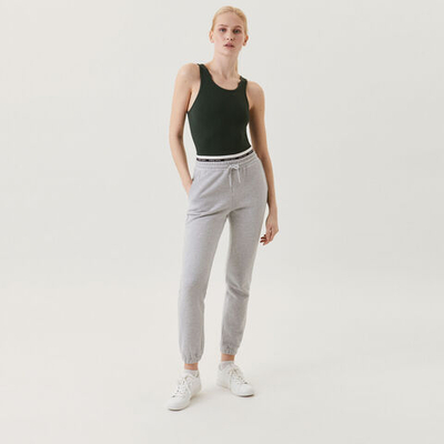 Женские теннисные брюки Björn Borg STHLM Elastic Training Pants Women - Grey
