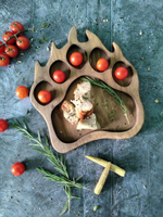 Доска деревянная для подачи сервировочная