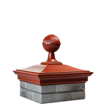 Колпак для забора MONBLAN с шаром на 1,5 кирпича