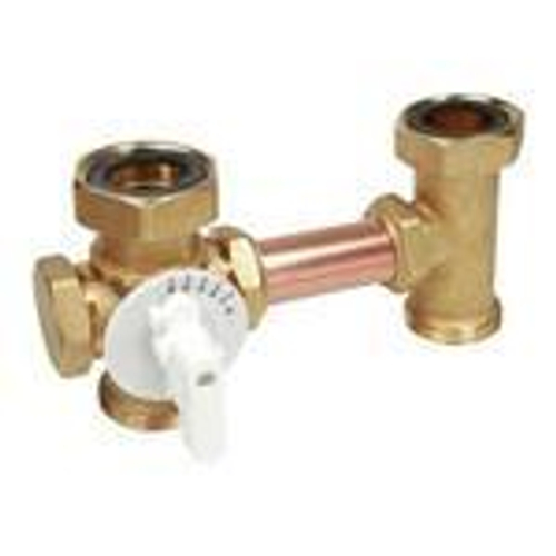 Клапан смесительный Giacomini трехходовой с поворотным затвором 1 1/2quot;, R296Y001