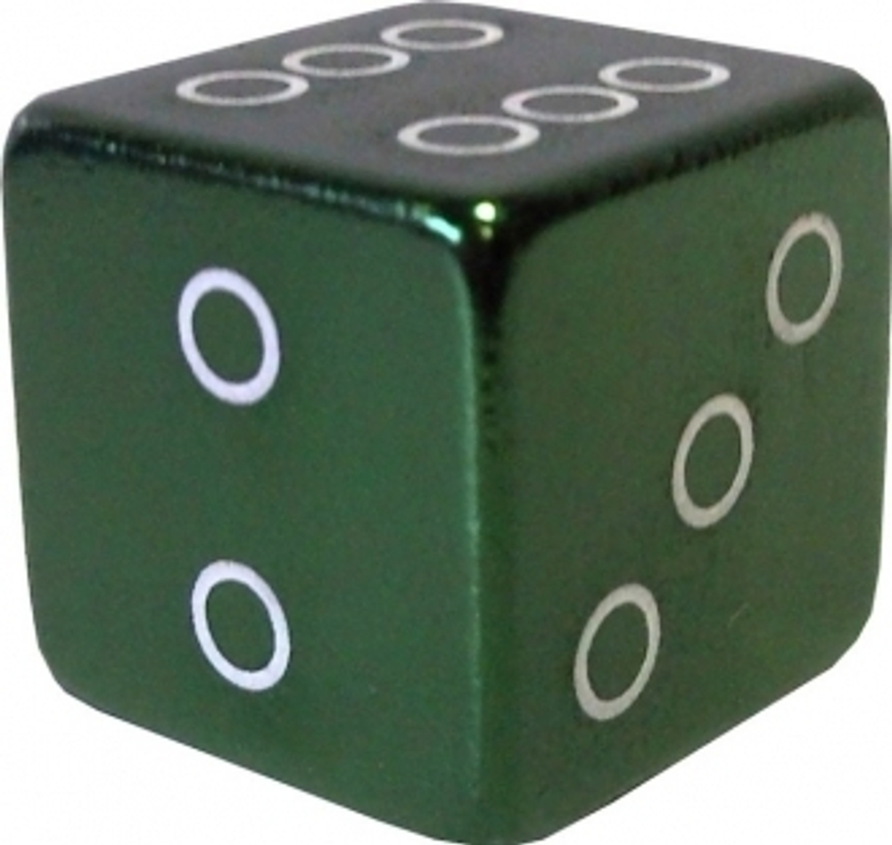 Колпачок для а/v в виде куба, зеленый.NZ-18 GREEN