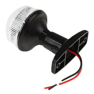 Огонь топовый на стойке 4" Светодиодный Белый