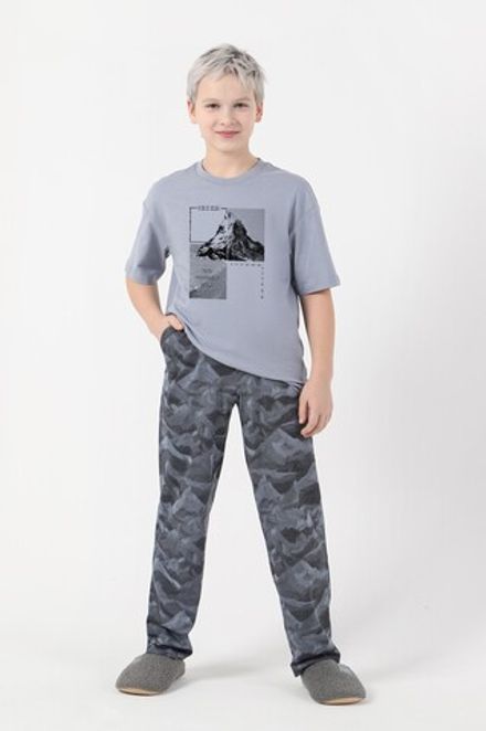 Костюм для мальчика Горец-1 Виотекс СЕРЫЙ