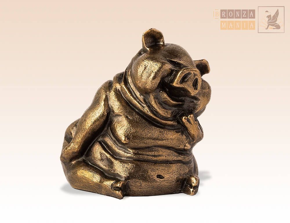 фигурка Свинья Сыто Пьяно