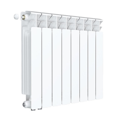 Радиатор биметаллический Rifar Base 500 Ventil 8 секций нижнее левое подключение
