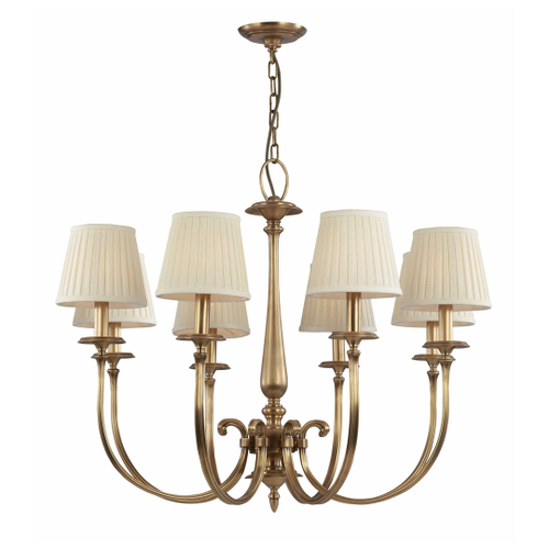 Люстра Cloyd EVANSVILLE C8 / Ø80 см - латунь (арт.10148)