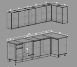 Кухня Лира 2 угловая