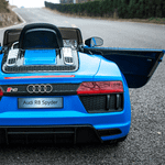 Детский электромобиль "AUDI R8" 12V,синий