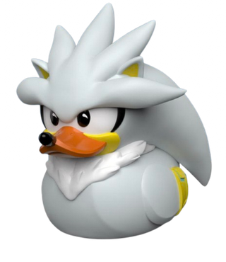 Фигурка-утка Tubbz Sonic the Hedgehog Silver the Hedgehog