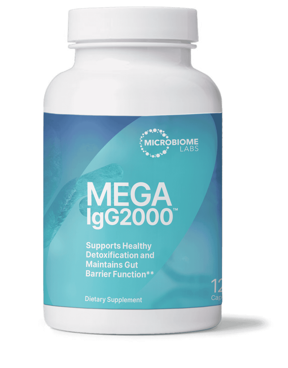 MicrobiomeLabs - Mega IgG 2000 120 capsules