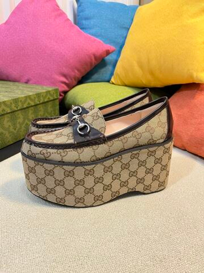 Gucci Horsebit Platform Loafer