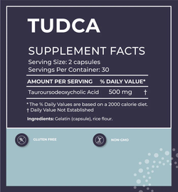 TUDCA (Tauroursodeoxycholic Acid) Supplement