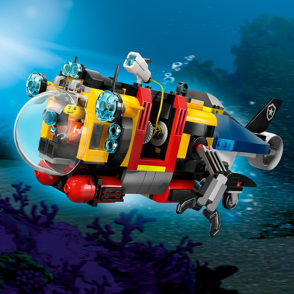 LEGO City - Набор с вертолетом, пожарной машиной и подводной лодкой 60462