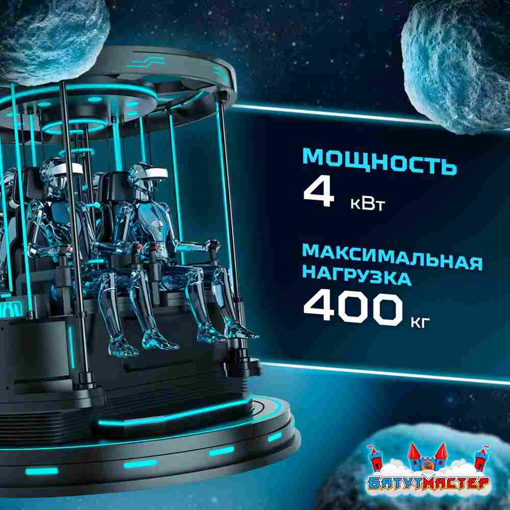 VR-аттракцион «Лифт в космос», 2,48*2,48*2,42 м