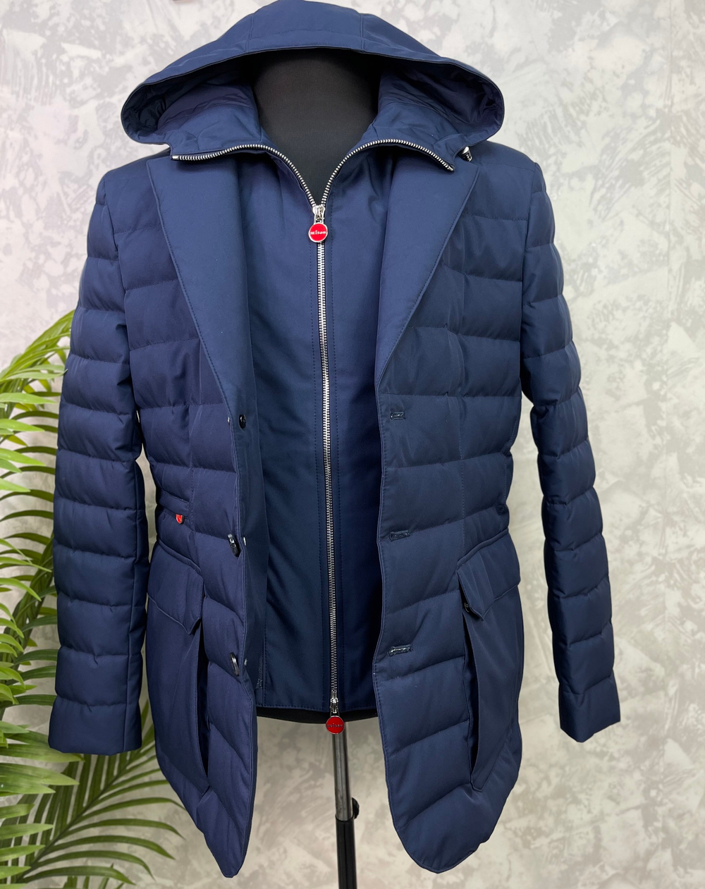 Пуховик с подстежкой Kiton
