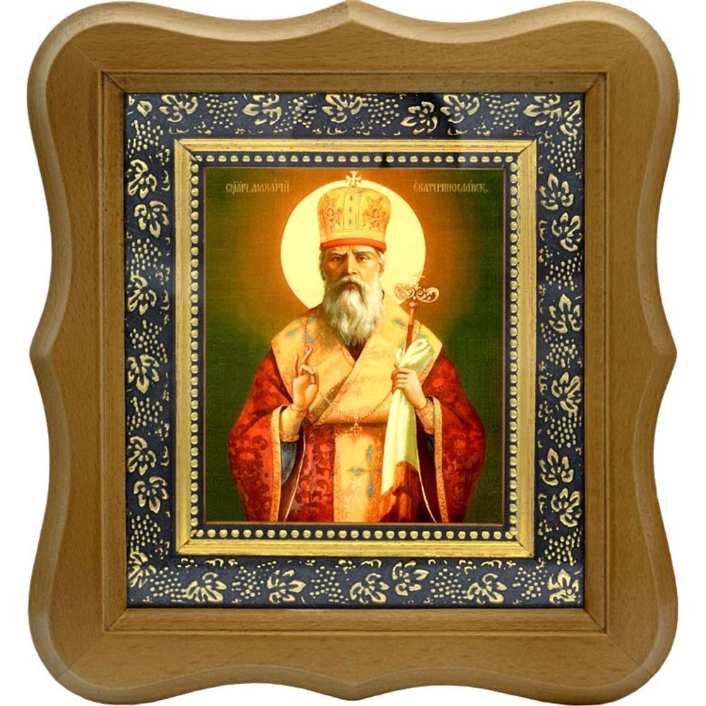 Макарий Екатеринославский (Кармазин) священномученик. Икона на холсте.