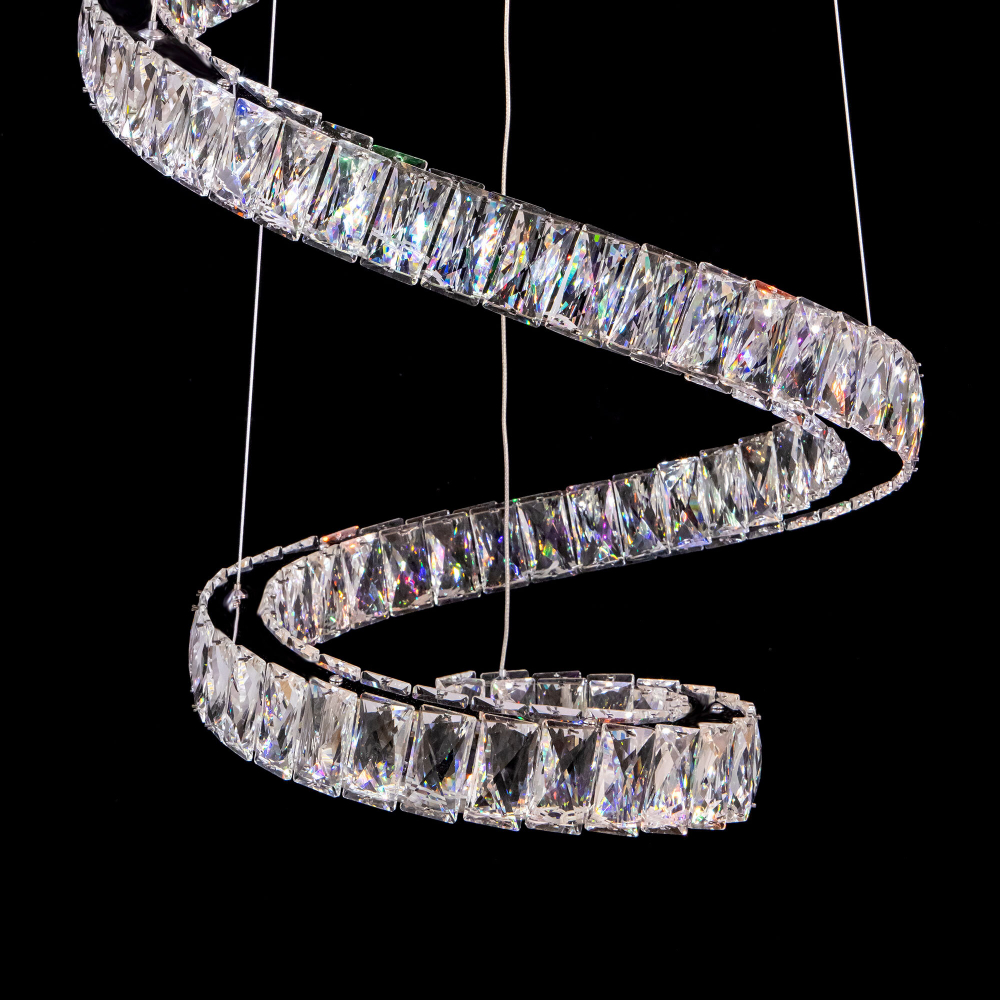 Eletto Olimpia EL330P140 LED Люстра хрустальная с пультом Хром