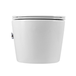 Унитаз подвесной безободковый с функцией биде в комплекте с сиденьем Art&Max ZOE AM9322C1CHR/SC