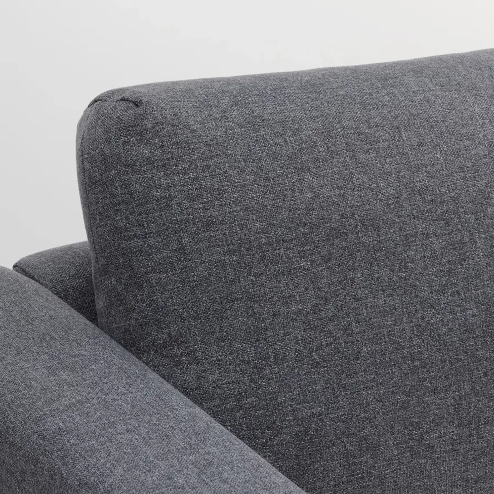 Кресло-кровать - IKEA VIMLE, 111х164х83 см, серый, ВИМЛЕ ИКЕА