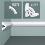 bello deco Молдинг XPS М 12 (40x20) 00-00004593