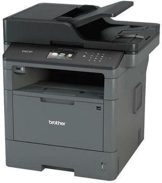 МФУ лазерное Brother DCP-L5500DN черный, лазерный, A4, монохромный, ч. б. 40 стрмин