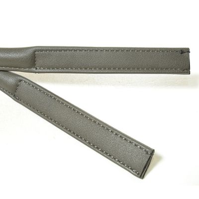 Ручка сумочная 75см, круглая, узкая (4099) темно-серая