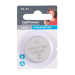 Батарейка GoPower CR3032 BL1 Lithium 3V (1/10/500)