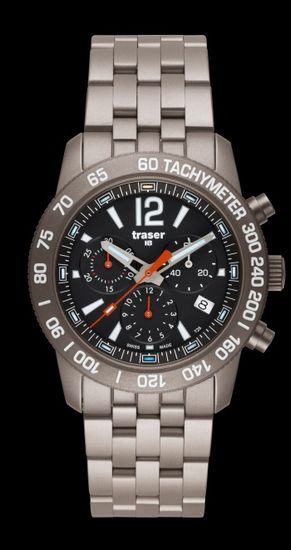 Наручные часы Traser Classic Chrono Titan Blue 100307
