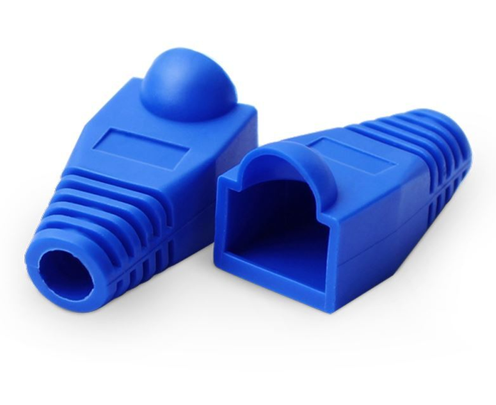 Изолирующий колпачок Ripo для разъемов RJ-45, синий, диаметр 6,1 мм ( по 10 шт.)
