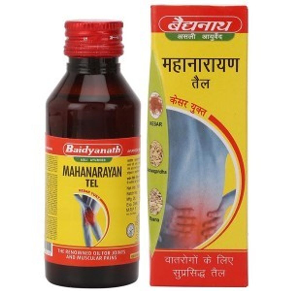 Масло для массажа Baidyanath Mahanarayan Tel, 100 мл