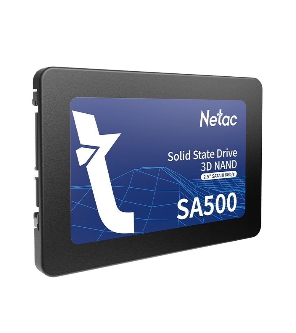 SSD диск Накопитель SSD Netac SATA III 128Gb SA500 2.5" (NT01SA500-128-S3X)