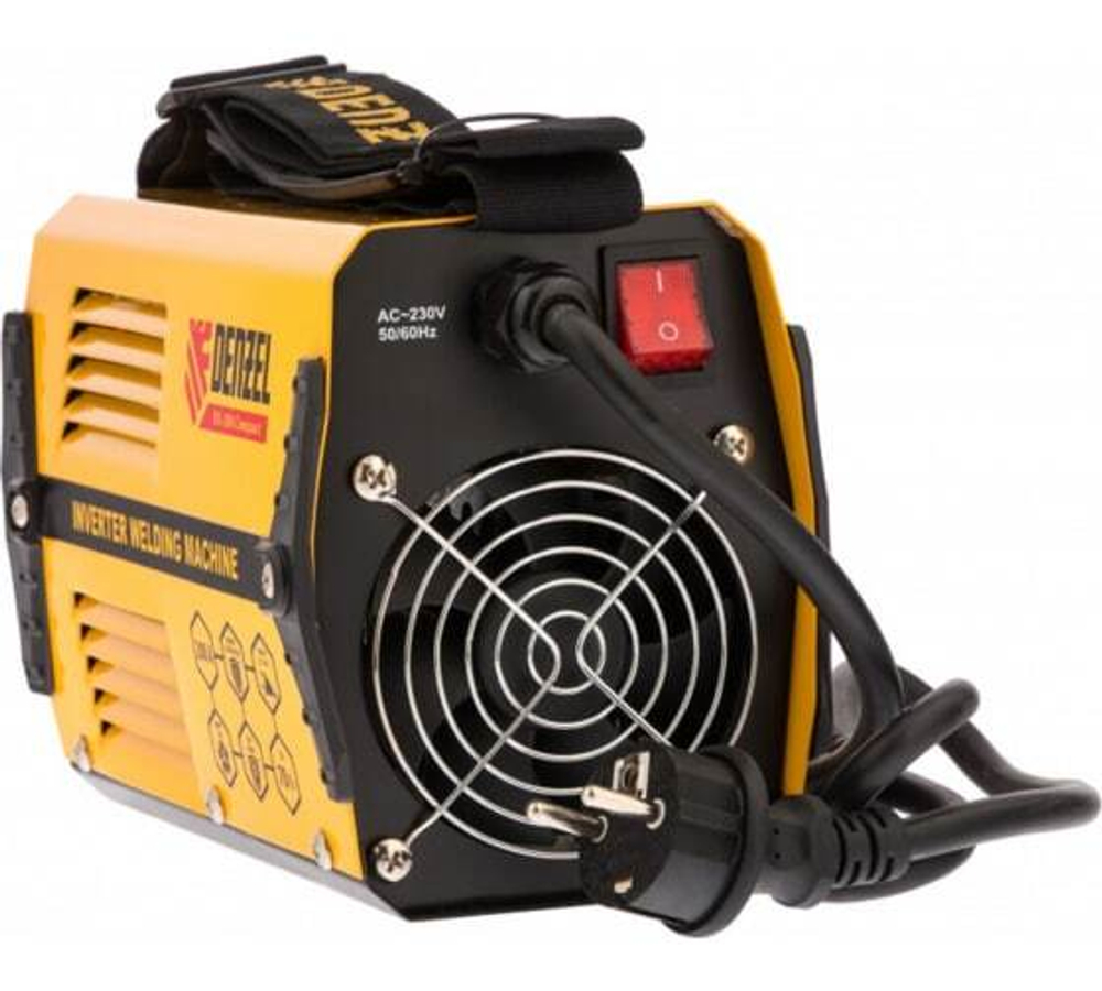Аппарат инвертор. дуговой сварки DS-200 Compact, 200 А, ПВ 70%, диам.эл. 1,6-5 мм// Denzel