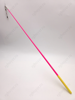 Палочка Sasaki 50 см розовая с жёлтой ручкой KEPxY(Fluo Pink x Yellow)