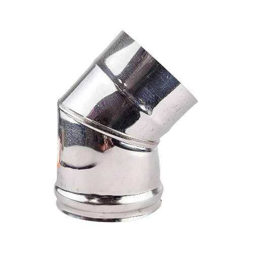 Колено угол 135° (430/0,5 мм) Ф 140 нерж (Ferrum)