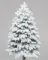 Искусственная елка Валдайская заснеженная 180 см., 100% литая хвоя, ЕлкиТорг (272180)