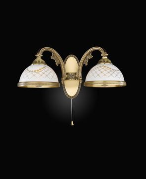 Двухламповое бра Reccagni Angelo A.7002/2