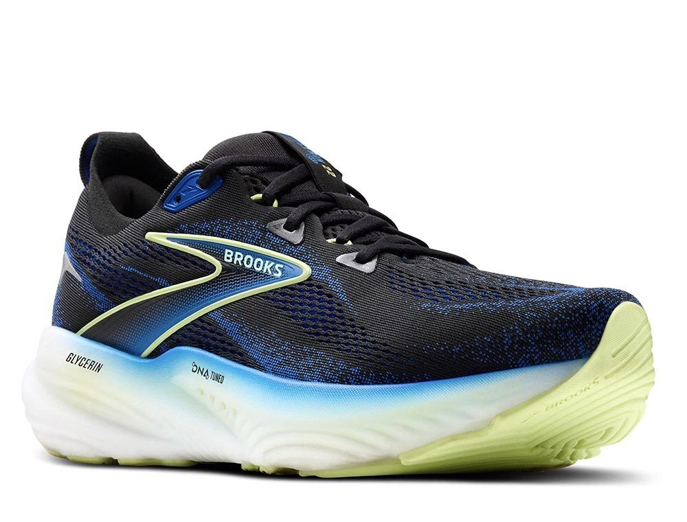 Кроссовки для бега мужские Brooks Glycerin 22 M Черный и Синий